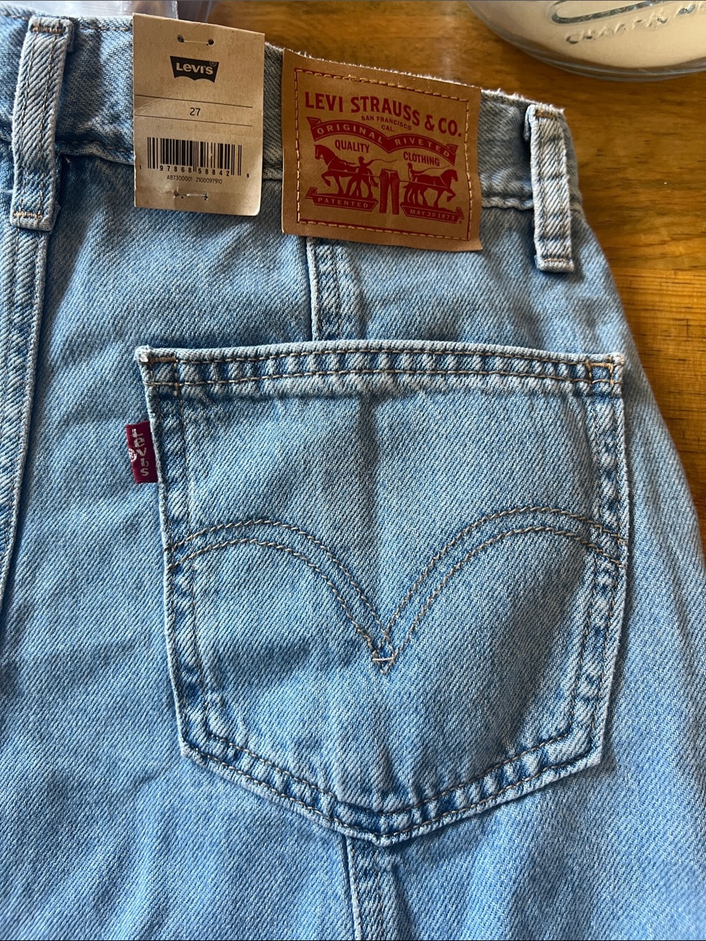 Levi’s Denim Fit and Flare Skirt multiple sizes NWT - Picture 8 of 9